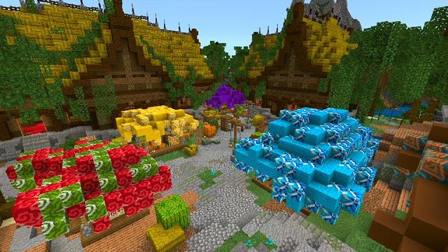 Screenshot of the Minecraft Bedrock Marketplace product Blackbeard's Lagoon created by Shaliquinn's Schematics.