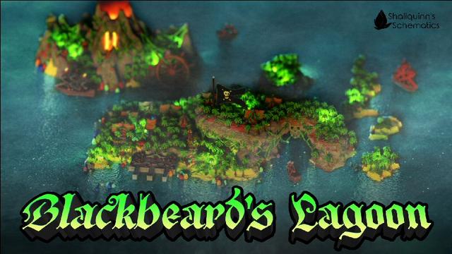 Thumbnail of the Minecraft Bedrock Marketplace product Blackbeard's Lagoon created by Shaliquinn's Schematics.