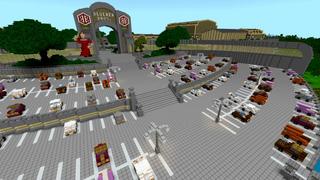 Screenshot of the Minecraft Bedrock Marketplace product Blocker Bros Studios created by Shaliquinn's Schematics.