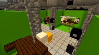 Screenshot of the Minecraft Bedrock Marketplace product Blocker Bros Studios created by Shaliquinn's Schematics.