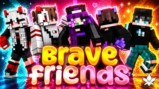Thumbnail of the Minecraft Bedrock Marketplace product Brave Friends created by Shaliquinn's Schematics.