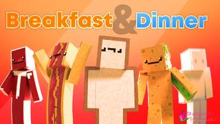 Thumbnail of the Minecraft Bedrock Marketplace product Breakfast & Dinner created by Shaliquinn's Schematics.