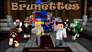 Thumbnail of the Minecraft Bedrock Marketplace product Brunettes Skin Pack created by Shaliquinn's Schematics.