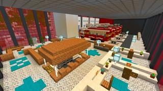 Screenshot of the Minecraft Bedrock Marketplace product City Center created by Shaliquinn's Schematics.
