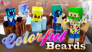 Thumbnail of the Minecraft Bedrock Marketplace product Colorful Beards created by Shaliquinn's Schematics.