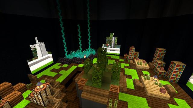 Screenshot of the Minecraft Bedrock Marketplace product Dark Citadel created by Shaliquinn's Schematics.