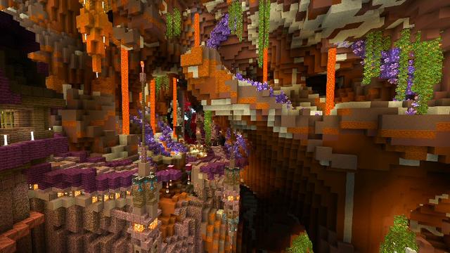 Screenshot of the Minecraft Bedrock Marketplace product Desert Palace created by Shaliquinn's Schematics.