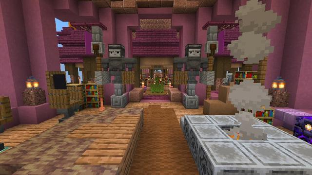 Screenshot of the Minecraft Bedrock Marketplace product Desert Palace created by Shaliquinn's Schematics.