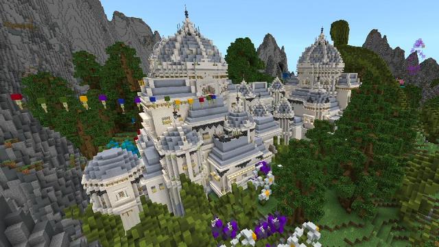 Screenshot of the Minecraft Bedrock Marketplace product Dinosaur Paradise created by Shaliquinn's Schematics.