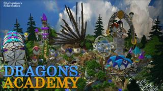 Thumbnail of the Minecraft Bedrock Marketplace product Dragon Academy created by Shaliquinn's Schematics.