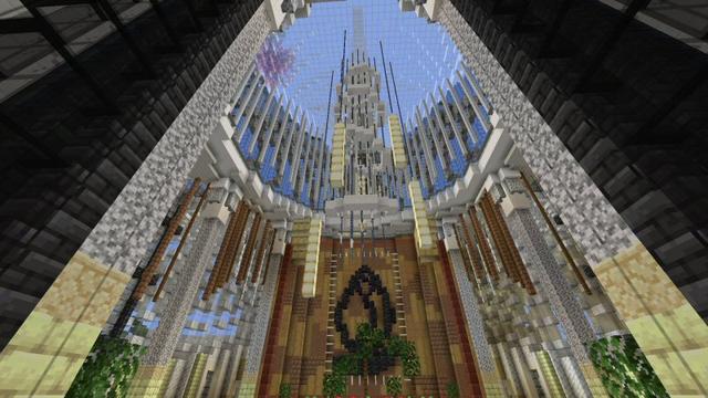Screenshot of the Minecraft Bedrock Marketplace product Dream Vacation created by Shaliquinn's Schematics.