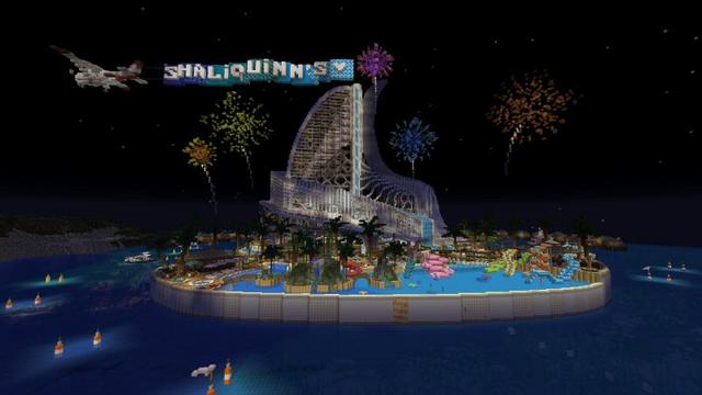 Screenshot of the Minecraft Bedrock Marketplace product Dream Vacation created by Shaliquinn's Schematics.