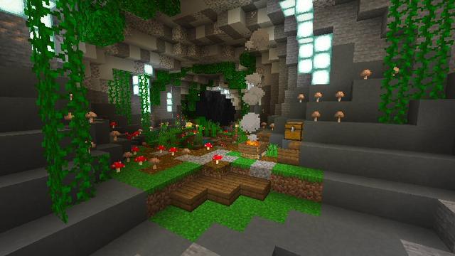 Screenshot of the Minecraft Bedrock Marketplace product Escape Sky Island created by Shaliquinn's Schematics.