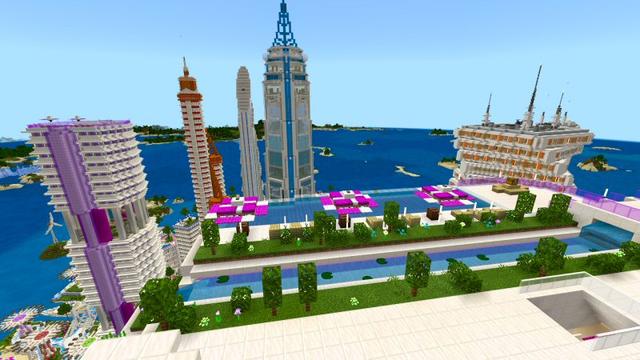 Screenshot of the Minecraft Bedrock Marketplace product Esta Noche created by Shaliquinn's Schematics.