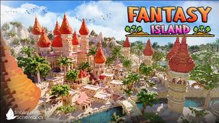 Thumbnail of the Minecraft Bedrock Marketplace product Ilha da Fantasia created by Shaliquinn's Schematics.