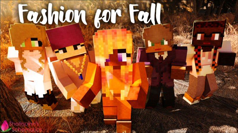 Fashion for Fall by Shaliquinn's Schematics | CHUNK - Minecraft Bedrock ...