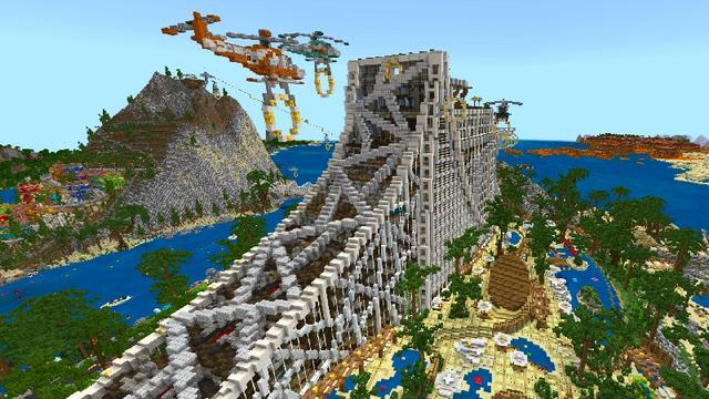 Screenshot of the Minecraft Bedrock Marketplace product Fiebre de Verano created by Shaliquinn's Schematics.