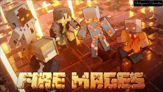 Thumbnail of the Minecraft Bedrock Marketplace product Fire Mages Skin Pack created by Shaliquinn's Schematics.