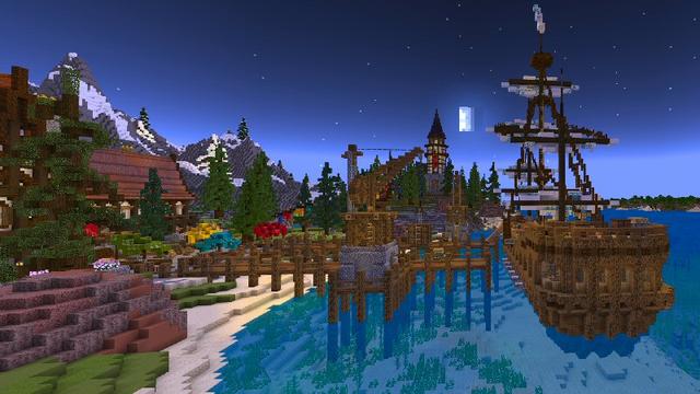 Screenshot of the Minecraft Bedrock Marketplace product Forsaken Island created by Shaliquinn's Schematics.