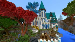 Screenshot of the Minecraft Bedrock Marketplace product Four Kingdoms created by Shaliquinn's Schematics.