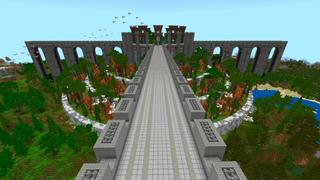 Screenshot of the Minecraft Bedrock Marketplace product Four Rings created by Shaliquinn's Schematics.