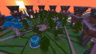 Screenshot of the Minecraft Bedrock Marketplace product Four Rings created by Shaliquinn's Schematics.