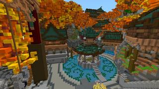 Screenshot of the Minecraft Bedrock Marketplace product Garden of Tranquility created by Shaliquinn's Schematics.