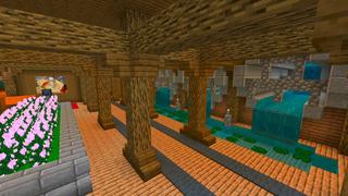Screenshot of the Minecraft Bedrock Marketplace product Garden of Tranquility created by Shaliquinn's Schematics.