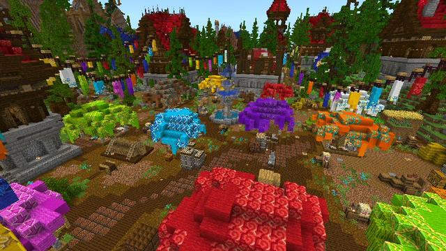 Screenshot of the Minecraft Bedrock Marketplace product Going Medieval created by Shaliquinn's Schematics.