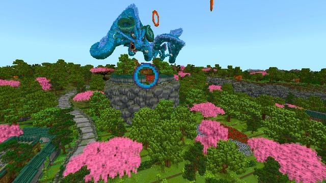 Screenshot of the Minecraft Bedrock Marketplace product Harmony of Nature created by Shaliquinn's Schematics.