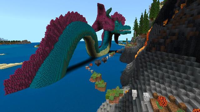 Screenshot of the Minecraft Bedrock Marketplace product Heraklion City created by Shaliquinn's Schematics.