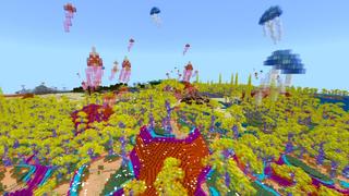 Screenshot of the Minecraft Bedrock Marketplace product Hex Lands created by Shaliquinn's Schematics.