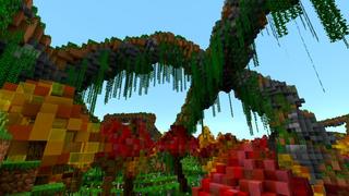 Screenshot of the Minecraft Bedrock Marketplace product Hex Lands created by Shaliquinn's Schematics.