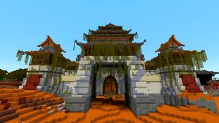 Screenshot of the Minecraft Bedrock Marketplace product Hex Lands created by Shaliquinn's Schematics.