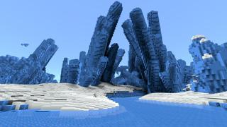 Screenshot of the Minecraft Bedrock Marketplace product Hex Lands created by Shaliquinn's Schematics.