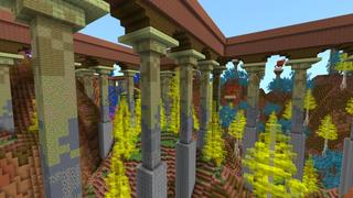 Screenshot of the Minecraft Bedrock Marketplace product Hidden Valley created by Shaliquinn's Schematics.