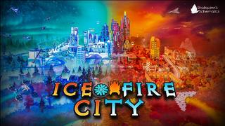 Thumbnail of the Minecraft Bedrock Marketplace product Ice Fire City created by Shaliquinn's Schematics.