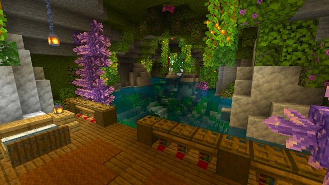 Screenshot of the Minecraft Bedrock Marketplace product Island of Ruins created by Shaliquinn's Schematics.