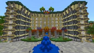 Screenshot of the Minecraft Bedrock Marketplace product Island Vacation created by Shaliquinn's Schematics.