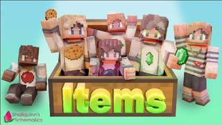 Thumbnail of the Minecraft Bedrock Marketplace product Items created by Shaliquinn's Schematics.