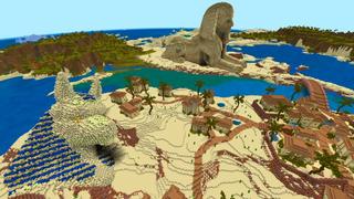 Screenshot of the Minecraft Bedrock Marketplace product Jewel of the Desert created by Shaliquinn's Schematics.