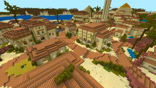 Screenshot of the Minecraft Bedrock Marketplace product Jewel of the Desert created by Shaliquinn's Schematics.