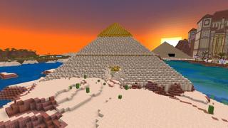 Screenshot of the Minecraft Bedrock Marketplace product Jewel of the Desert created by Shaliquinn's Schematics.