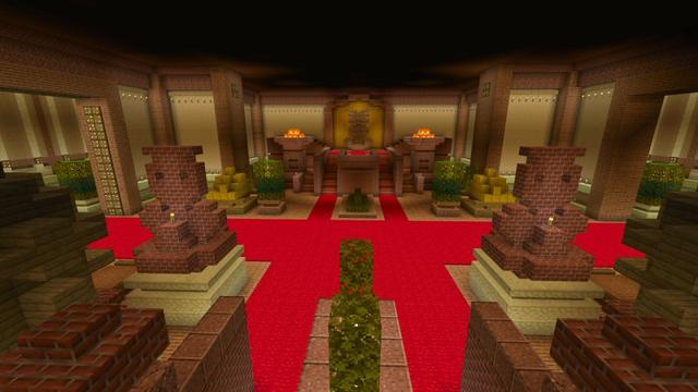 Screenshot of the Minecraft Bedrock Marketplace product Jewel of the Desert created by Shaliquinn's Schematics.