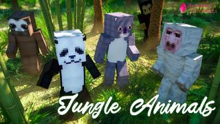 Thumbnail of the Minecraft Bedrock Marketplace product Jungle Animals created by Shaliquinn's Schematics.