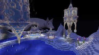 Screenshot of the Minecraft Bedrock Marketplace product Lunar Love created by Shaliquinn's Schematics.