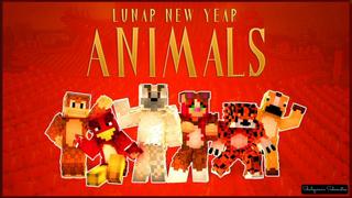 Thumbnail of the Minecraft Bedrock Marketplace product Lunar New Year Animals created by Shaliquinn's Schematics.