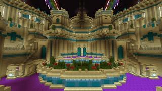 Screenshot of the Minecraft Bedrock Marketplace product Magical Unicorn Happy Land created by Shaliquinn's Schematics.