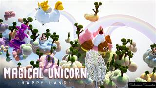Thumbnail of the Minecraft Bedrock Marketplace product Magical Unicorn Happy Land created by Shaliquinn's Schematics.