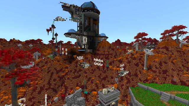 Screenshot of the Minecraft Bedrock Marketplace product Mars Expedition created by Shaliquinn's Schematics.